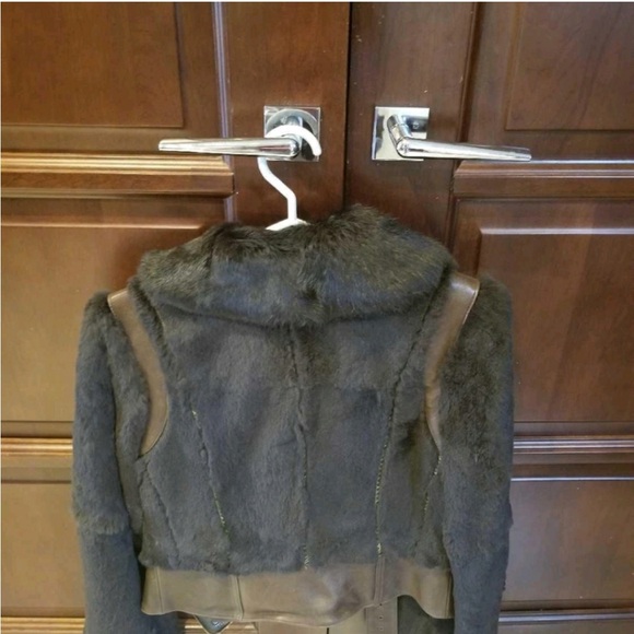 Mackage genuine fur & leather jacket - Picture 2 of 4